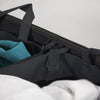 Collapsible Double Laundry Hamper with Removable Liners & Magnetic Lid – Black (25.5” x 25”)